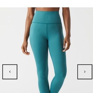 EUC Glyder Pure Leggings, Evergreen S